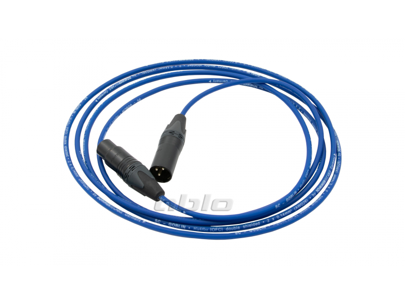 Gotowy kabel mikrofonowy SC Goblin + Neutrik NC3FXX-BAG + Neutrik NC3MXX-BAG
